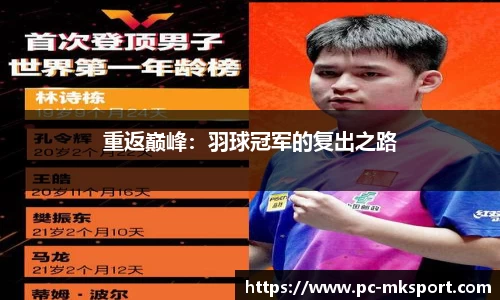 重返巅峰：羽球冠军的复出之路